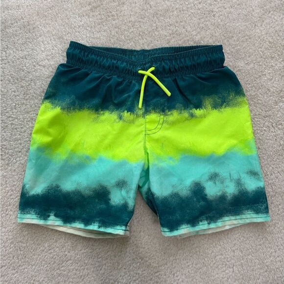 Toddler Boys Cat and Jack Swim Shorts 4T - Picture 1 of 4